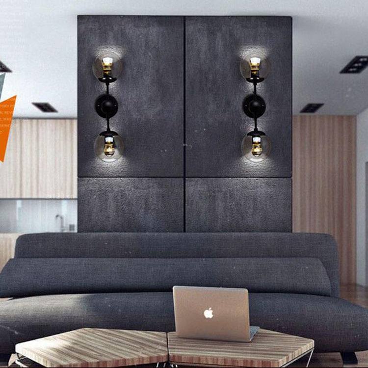 American Black Corridor Decorative Wall Light
