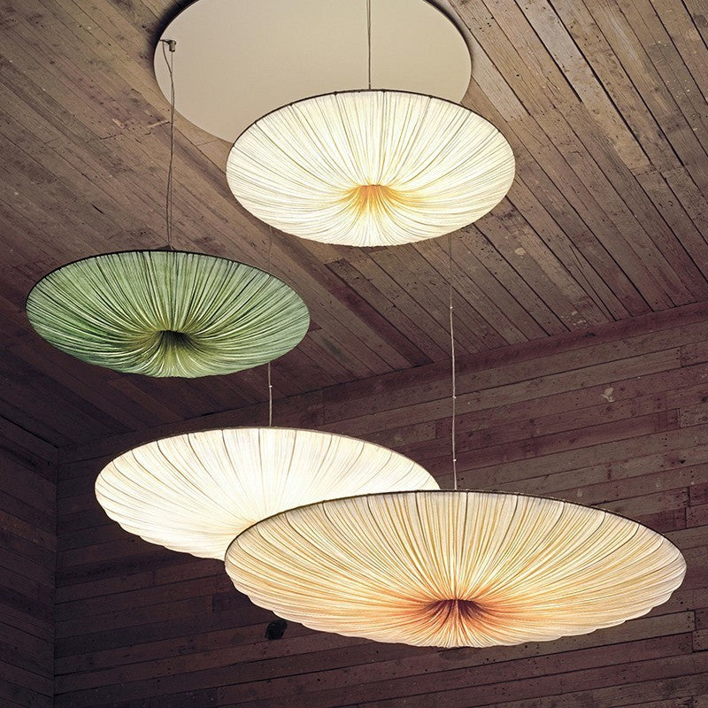 New Chinese Fabric Round Chandelier