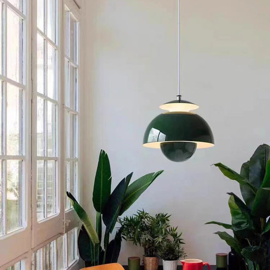 Nordic Bauhaus Bud Pendant Light / Tricolor Light / Black / UK