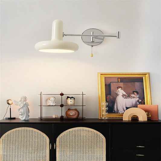 Retractable Modern Reading Wall Light / Warm Light / Wiring Type