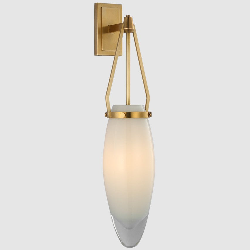American Luxury Copper Glass Wall Lamp