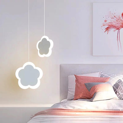 Children’s Butterfly Flower Ceiling Chandelier / B / Three color segmentation