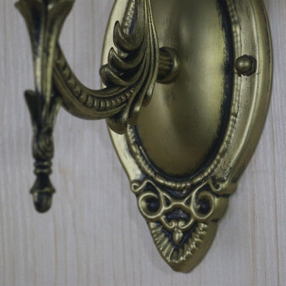 European Dragonfly Stained Glass Wall Lamp