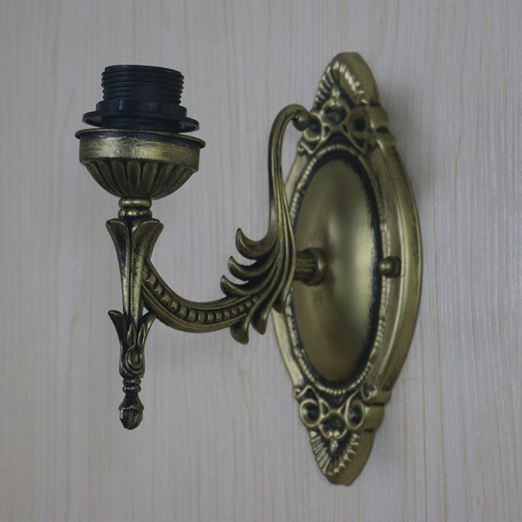 European Dragonfly Stained Glass Wall Lamp