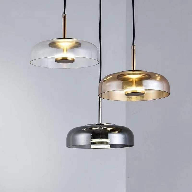 Industrial Nordic Glass Pendant Light / Standard / A Transparent Color
