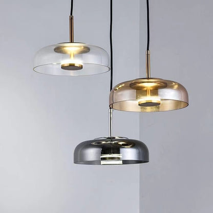 Industrial Nordic Glass Pendant Light / Standard / A Transparent Color