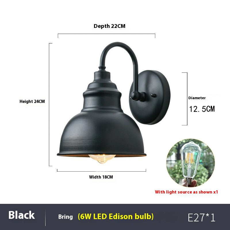 IP65 Outdoor Edison Wall Light