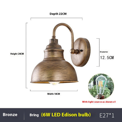 IP65 Outdoor Edison Wall Light