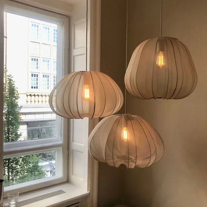 Japanese Pumpkin Branch Ceiling Light / White Light / Style A White