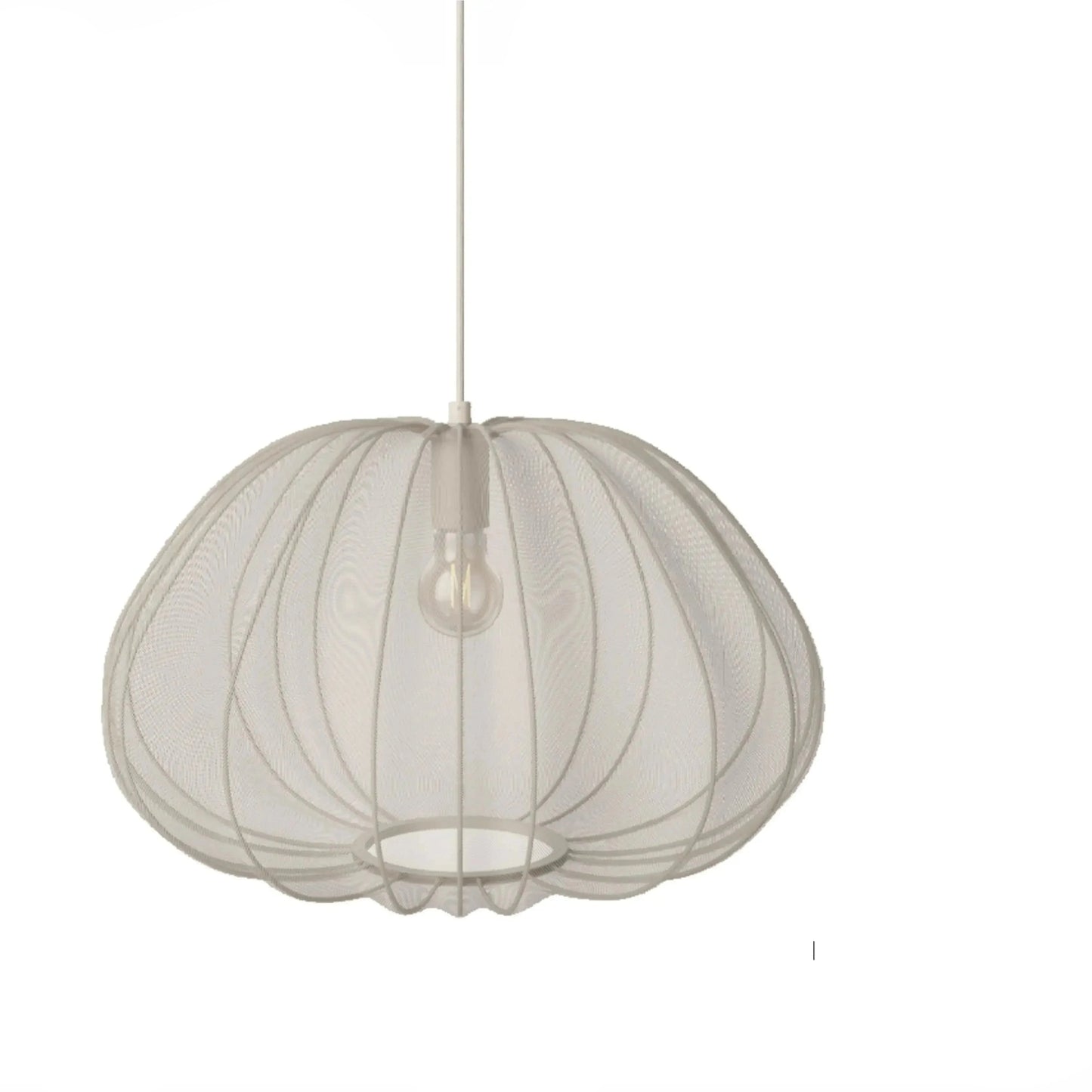 Japanese Pumpkin Branch Ceiling Light / White Light / Style C Gray Blue