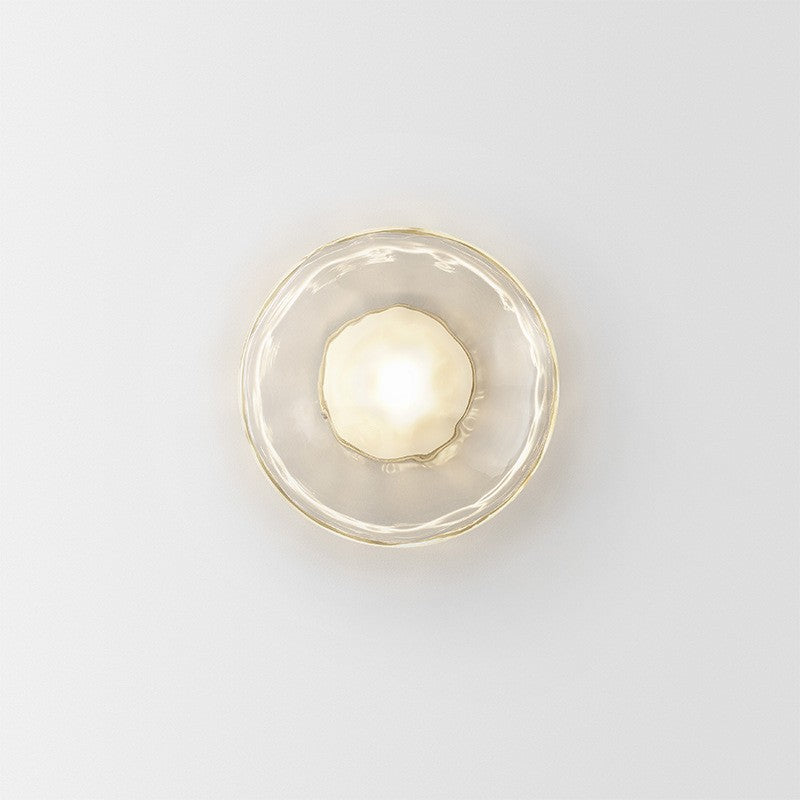 Luxury Glass Shade Wall Lamp