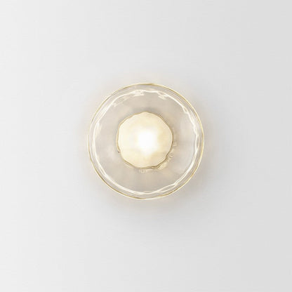 Luxury Glass Shade Wall Lamp