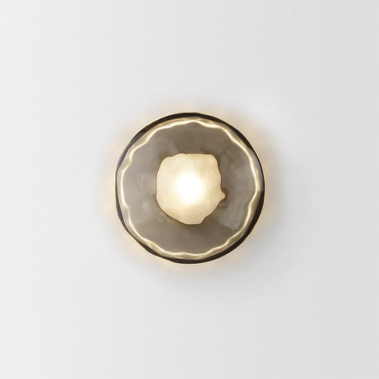 Luxury Glass Shade Wall Lamp