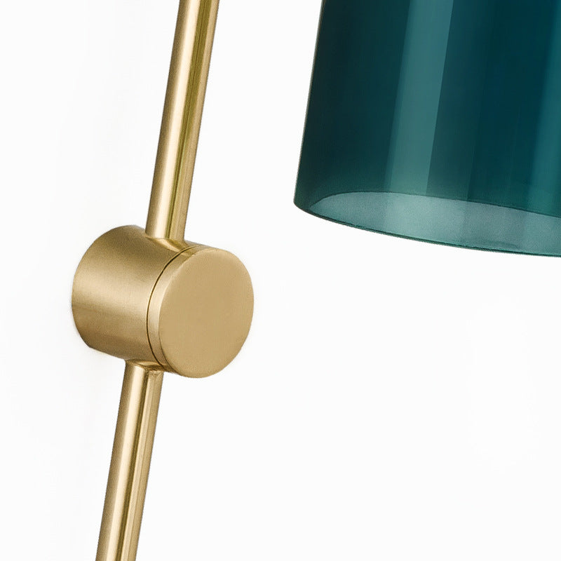 Minimalist Glass Bedside Wall Light