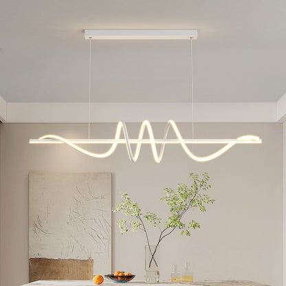 Minimalist Three-Ring LED Pendant Light