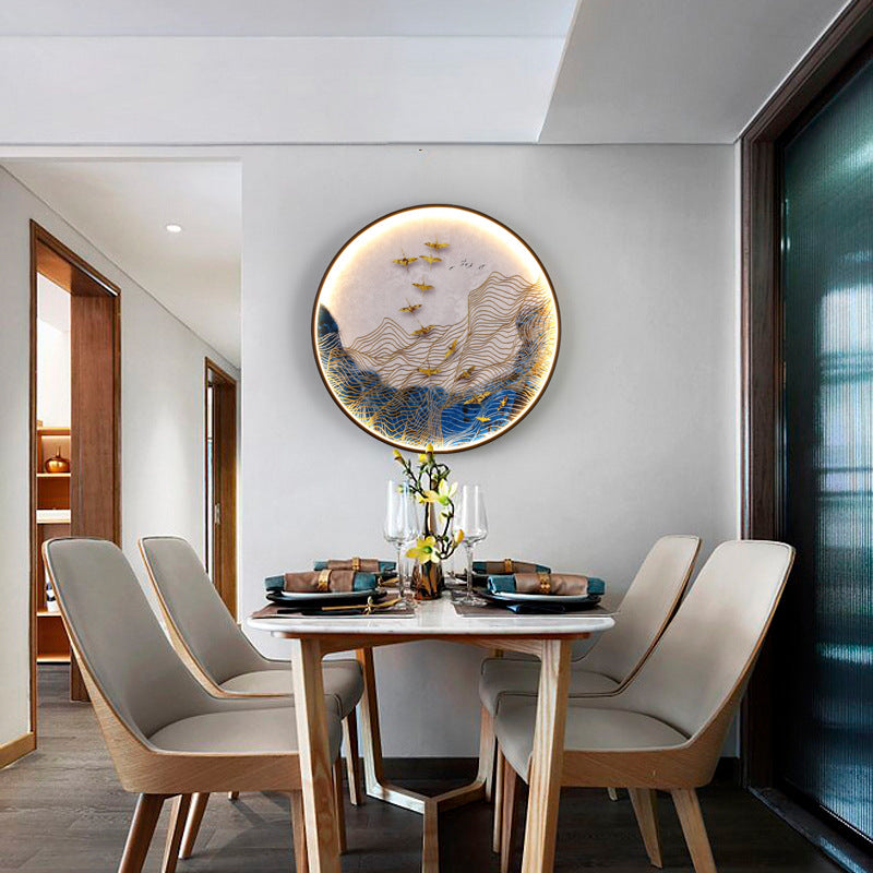 Modern Art Wall Painting Lamp / B / 35cm