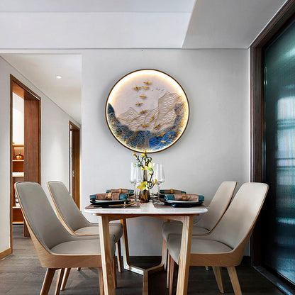 Modern Art Wall Painting Lamp / B / 35cm