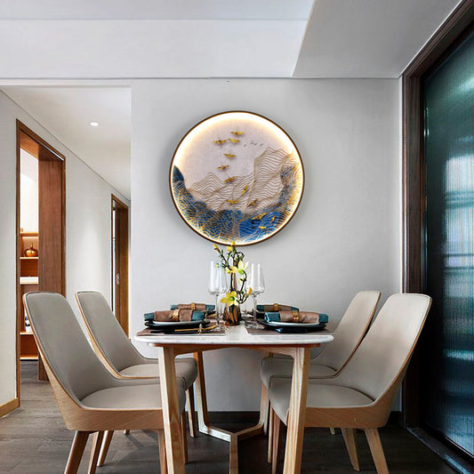 Modern Art Wall Painting Lamp / B / 35cm