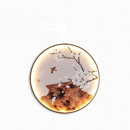 Modern Art Wall Painting Lamp / C / 35cm