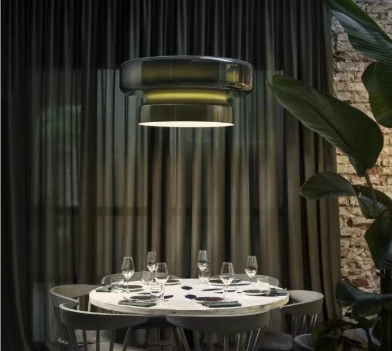 Modern Colorful Glass Chandelier