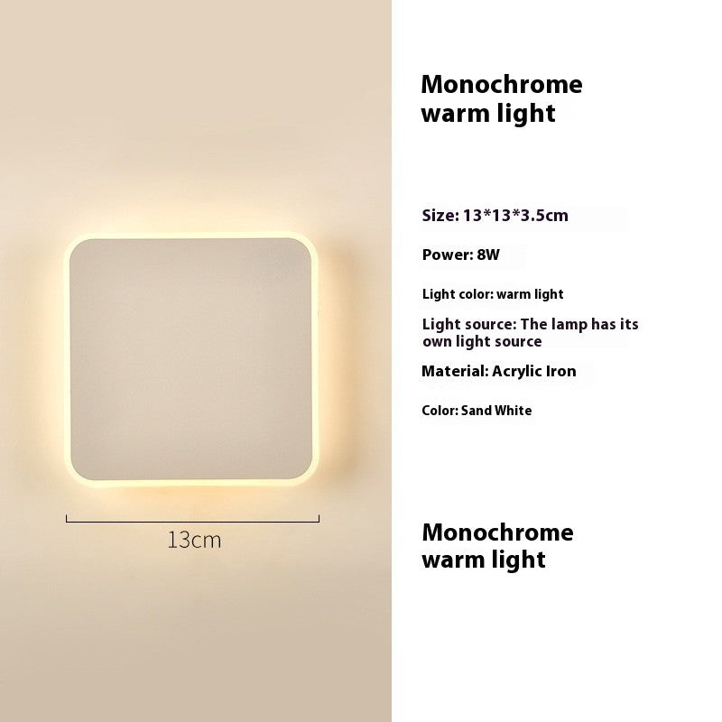 Modern Dimmable Touch and Sensor LED Wall Lamp