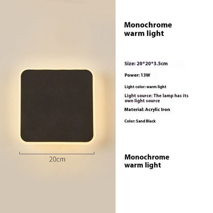 Modern Dimmable Touch and Sensor LED Wall Lamp