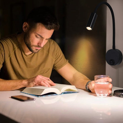 Modern Flexible LED Spotlight with Hose Arm
