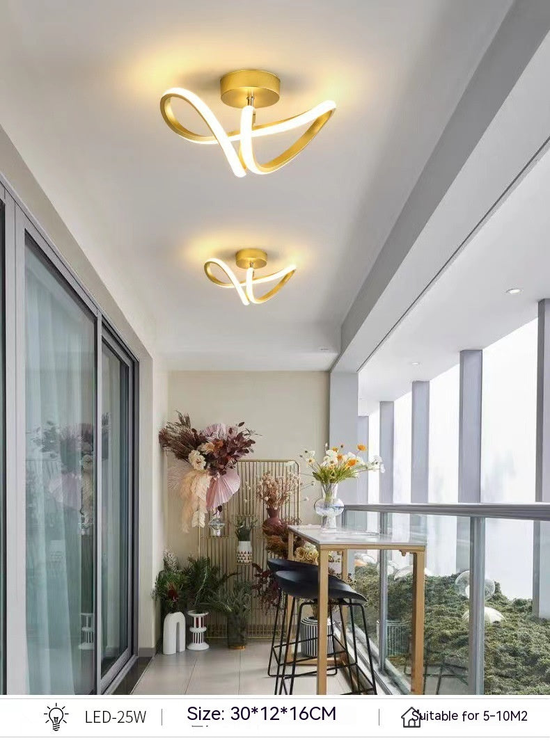 Modern Nordic Hallway Ceiling Light