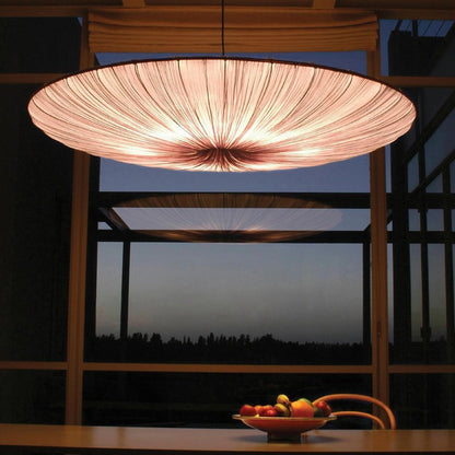 New Chinese Fabric Round Chandelier