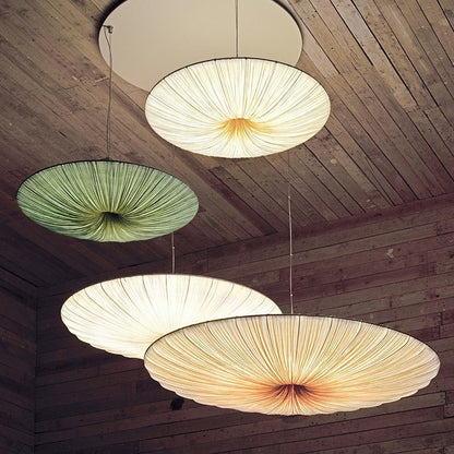 New Chinese Fabric Round Chandelier