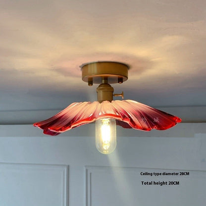 Nordic Japanese Lotus Leaf Pendant Light