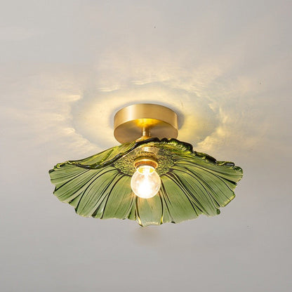 Nordic Japanese Lotus Leaf Pendant Light