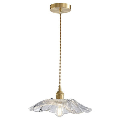 Nordic Japanese Lotus Leaf Pendant Light