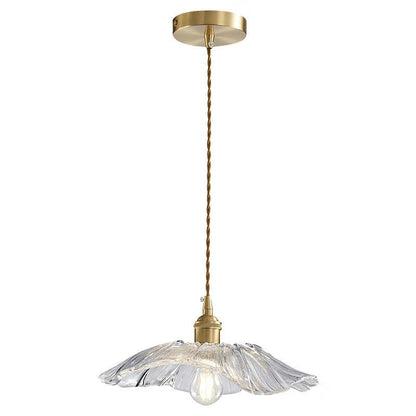 Nordic Japanese Lotus Leaf Pendant Light