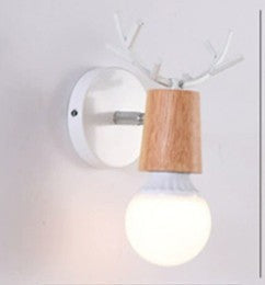 Nordic Macaron Antler LED Wall Lamp