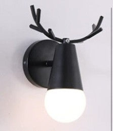 Nordic Macaron Antler LED Wall Lamp