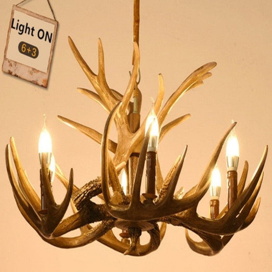 Nordic Retro Antler Chandelier