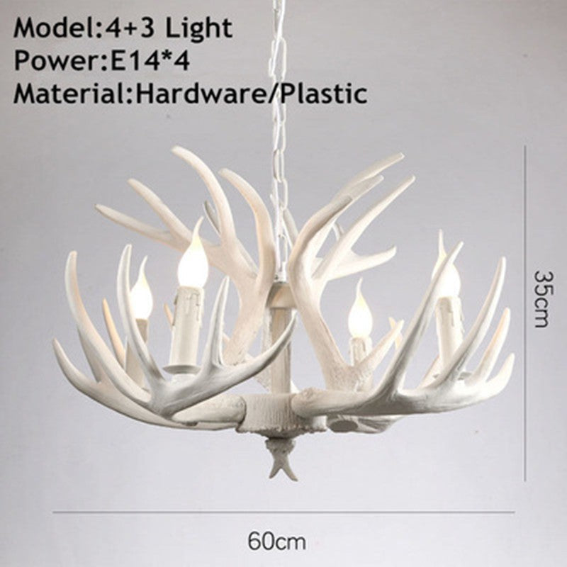 Nordic Retro Antler Chandelier