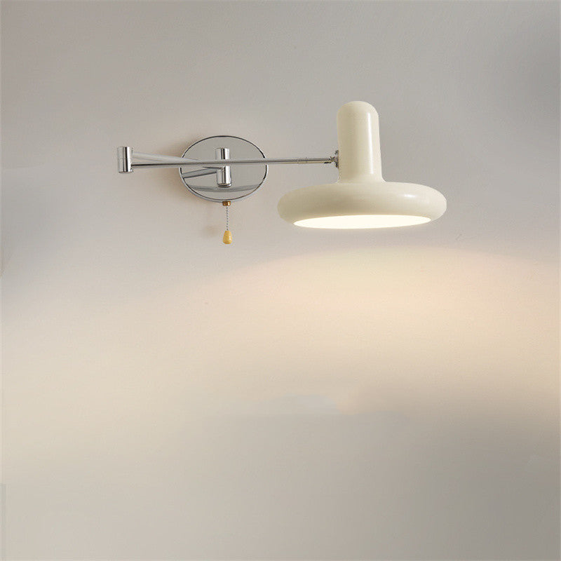 Retractable Modern Reading Wall Light / White Light / Wiring Type
