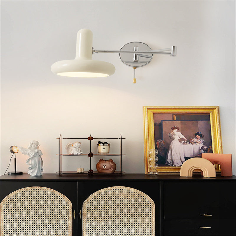 Retractable Modern Reading Wall Light / Warm Light / Wiring Type