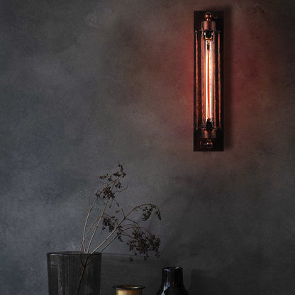 Retro Industrial Iron Devil Island Wall Lamp