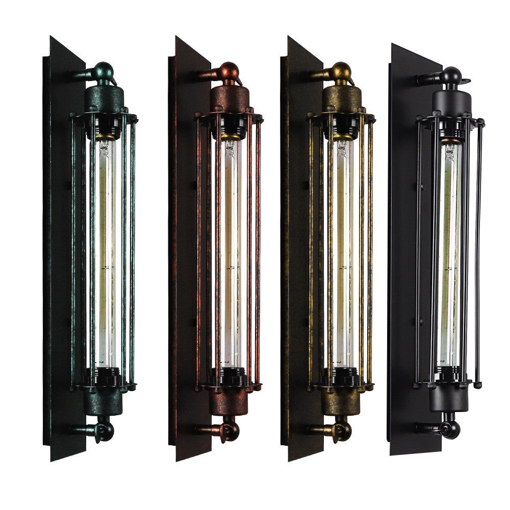 Retro Industrial Iron Devil Island Wall Lamp