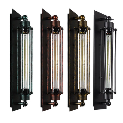 Retro Industrial Iron Devil Island Wall Lamp