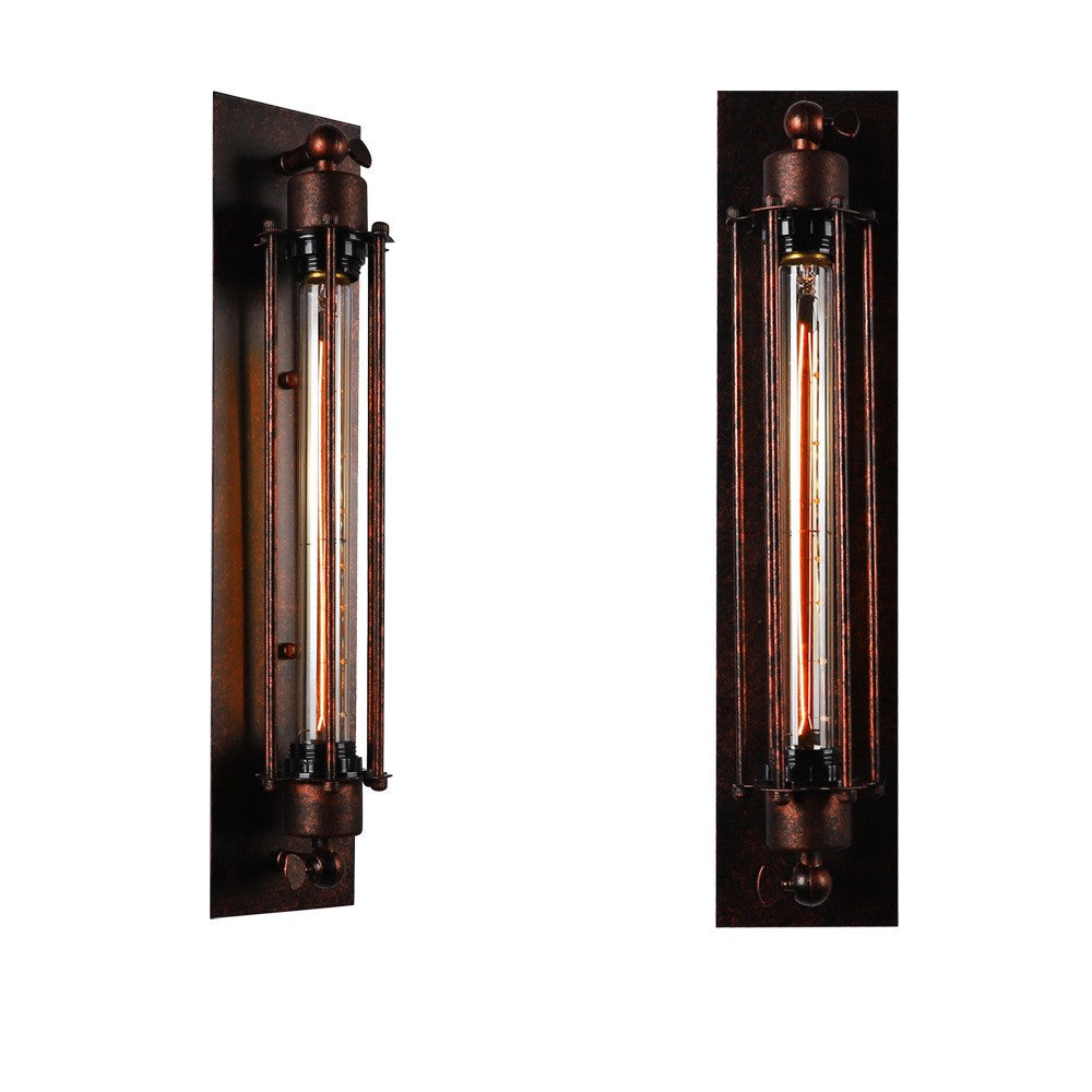 Retro Industrial Iron Devil Island Wall Lamp