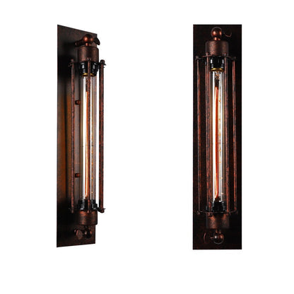 Retro Industrial Iron Devil Island Wall Lamp