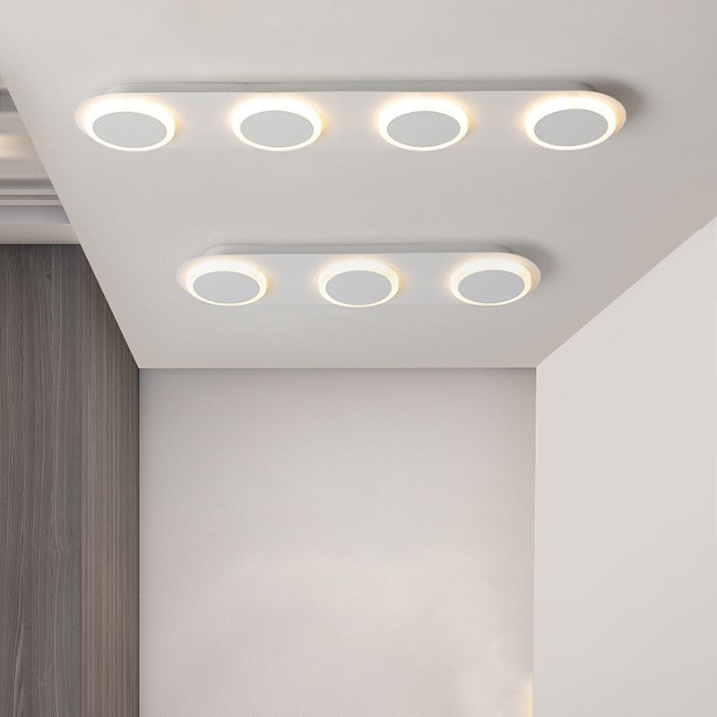 Simple Modern Multi-Head Linear Ceiling Light