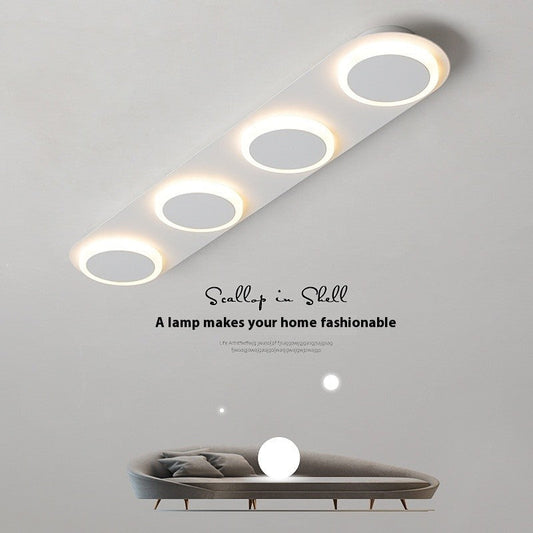 Simple Modern Multi-Head Linear Ceiling Light