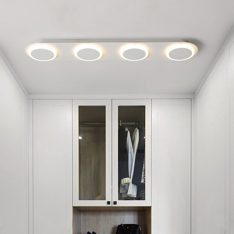 Simple Modern Multi-Head Linear Ceiling Light