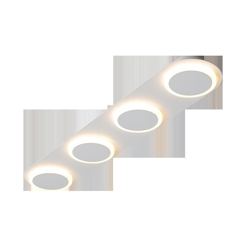 Simple Modern Multi-Head Linear Ceiling Light